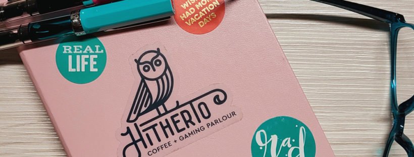My new Bullet Journal is letting me relaunch my life along with my shop. Pink Leuchtturm1917 with a pair of reading glasses and two TWSBI Eco fountain pens.